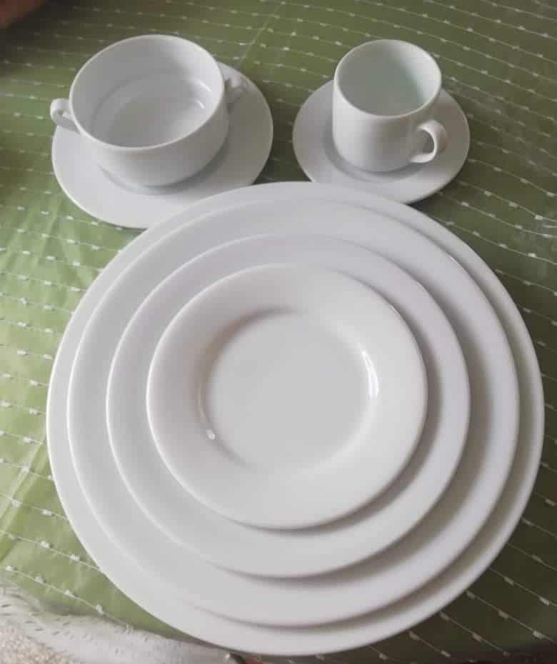 vajilla importada para eventos en Bogotá - J&L Eventos Premium
