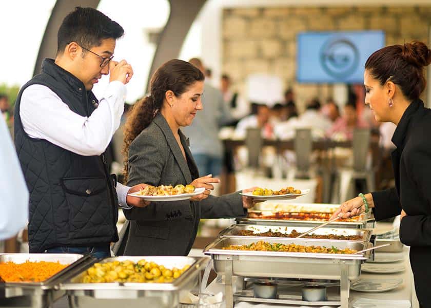 Estación de café para eventos