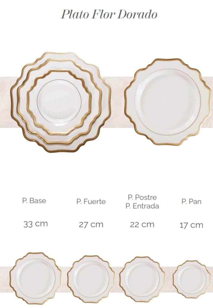 Vajilla Elegante